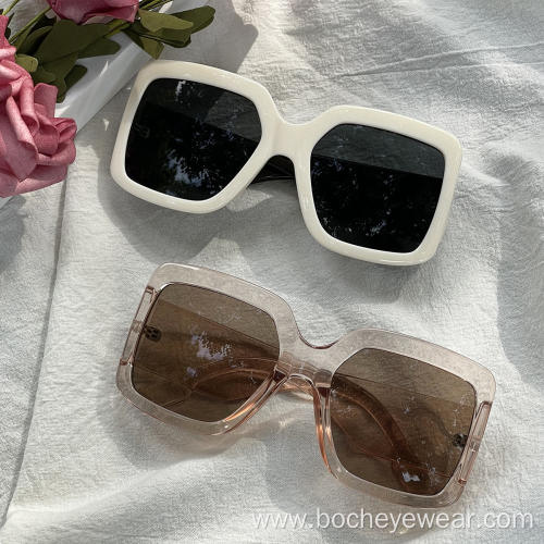 Designer Sunglasses 2022 New Eyewear square Sun glasses Plastic Women Sunglasse Supplier